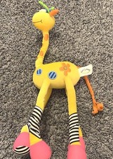Vintage Wonderworld Products 2000 Baby Toy Giraffe RARE Plush