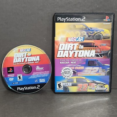 #ad NASCAR Dirt to Daytona PlayStation 2 PS2 Video Game $29.99