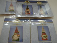 Mill Hill Beaded Cross Stitch Kits NEW Jim Shore Gnome - Set of 5 kits NEW
