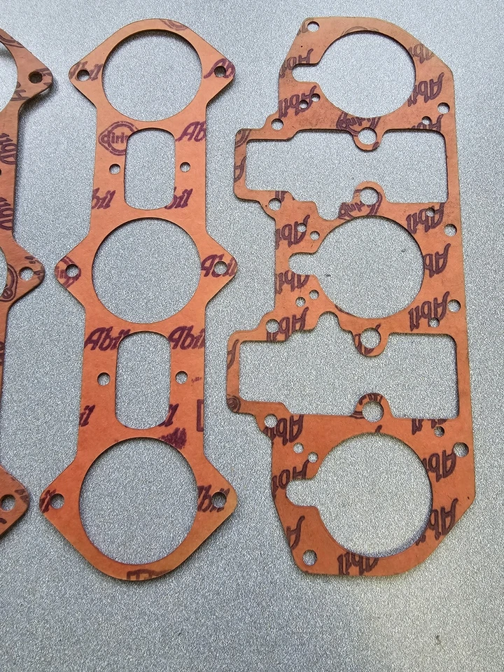 SET OF 4 BRAND NEW PORSCHE 911 914-6 WEBER IDA IDT MAIN BODY GASKETS 1965-72 - Image 2 of 4