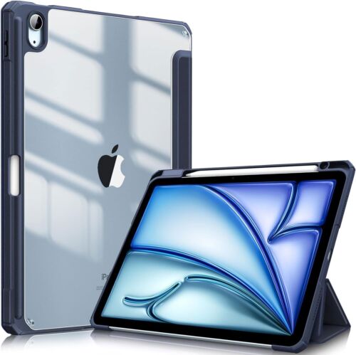 Case for iPad Air 11-inch M3 (2025)/M2 (2024) Shockproof Cover Clear Back Shell - Picture 11 of 44