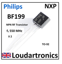 BF199 NPN VHF /RF  High Frequency Amplifier BJT x 2 Fast UK Seller