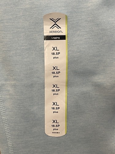 XERSION Girls Legging Size-XL 18.5 Plus High-Rise Quick-Dri Compression Fit Pant - Picture 3 of 11