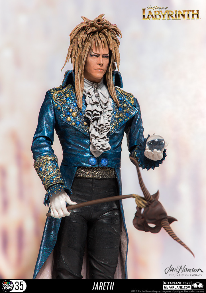 Jareth Goblin King David Bowie Labyrinth #35 Tops cm Figur McFarlane | eBay