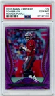 2020 PANINI CERTIFIED MIRROR PURPLE TOM BRADY /10 PSA 10 GEM MINT POP 4 BUCS