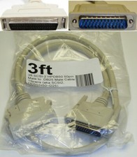 3ft short HPDB50/HD50 DB25pin SCSI2 Cable/Cord/Wire Drive/HD/Scanner PC/MAC/SUN