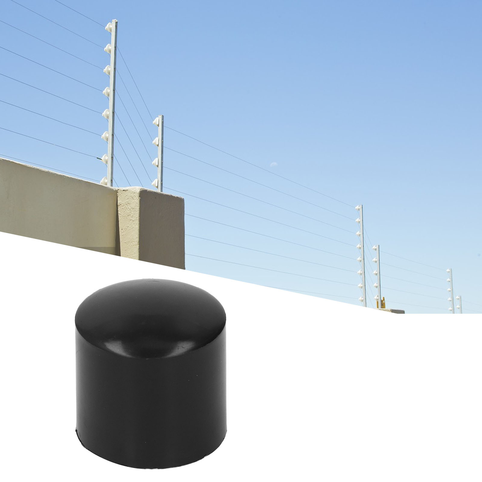 (32mm)Electric Fence Post End Caps Electric Fence Post Round End Caps