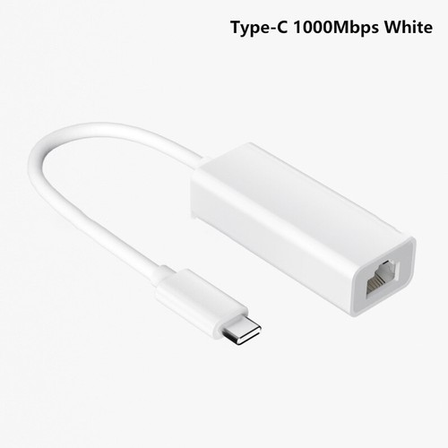 Ethernet Adapter 1000Mbps USB Type C To RJ45 Network Card For MacBook Switch PC - Photo 32/44