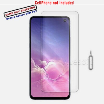 Premium Tempered Glass Screen Protector for Samsung Galaxy S10e G970U Phone