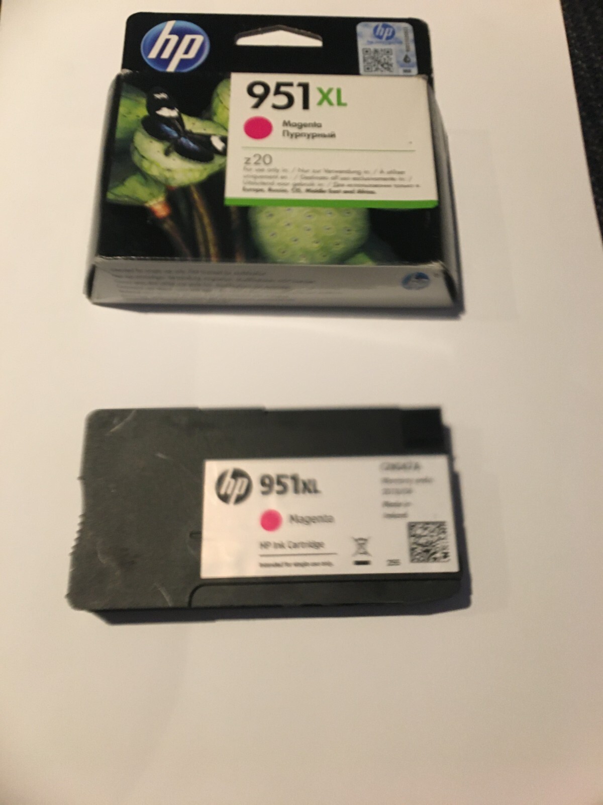 GENUINE HP 951XL 2020 DATE MAGENTA INK 250DW 270DW 8100 8600 8610 8615 8616 8620
