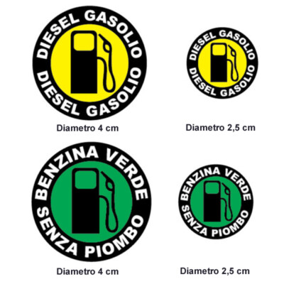 Adesivo Diesel Per Auto - Verde 16x12cm, Testo Offroad, Qualità Oracal Made In Germany