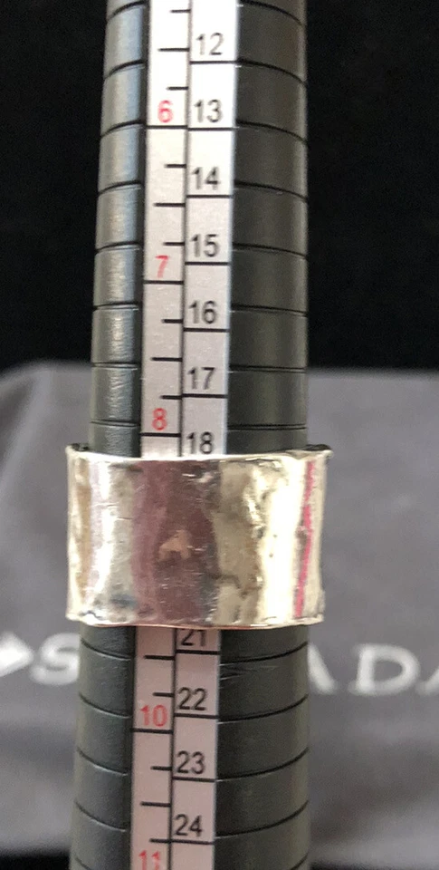 Anillo de cuarzo ahumado de plata de ley Silpada R1453 talla 8,25.  Usado en excelente estado Foto 4 de 4