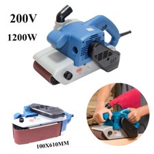 100x610MM Electric Handheld Belt Sander Grinding Machine Wood Grinder Polisher