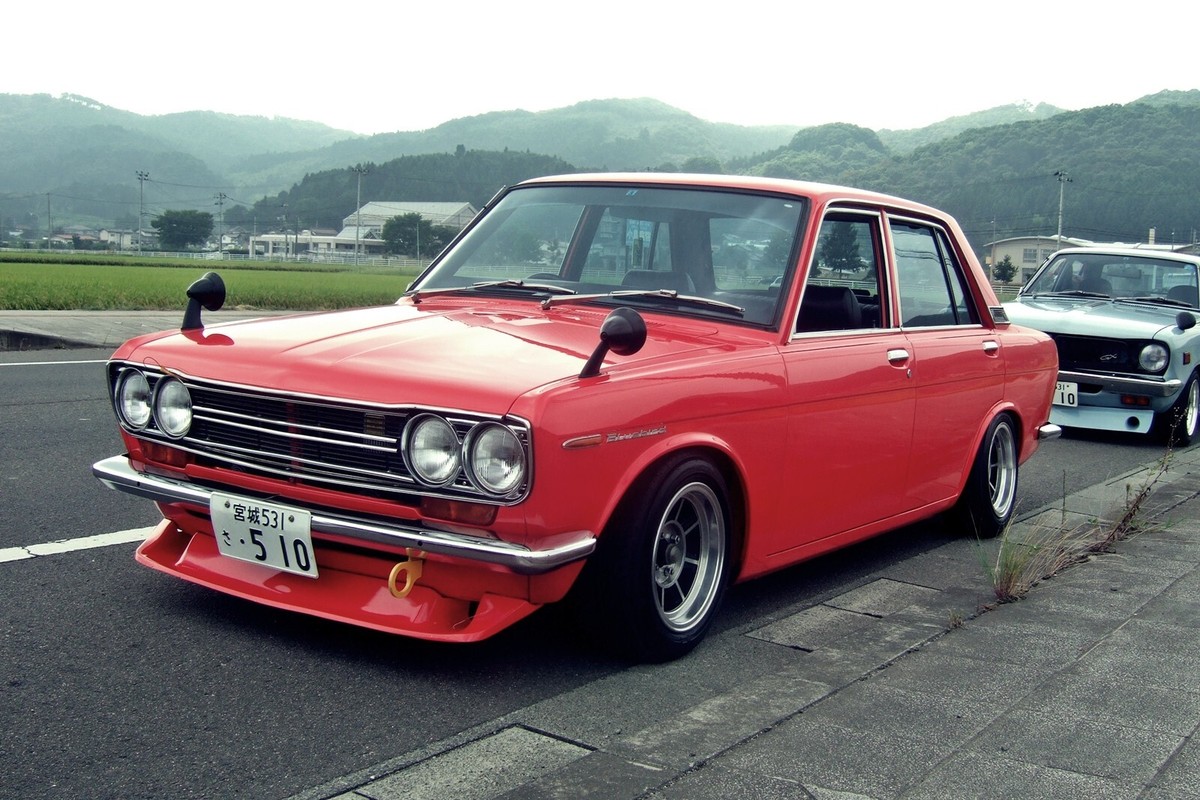 Datsun Bluebird 510 左向き IG3304 – ignition model