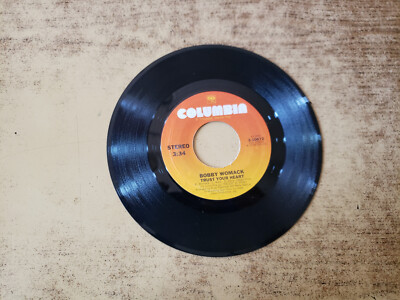 1970s MINT-EXC Bobby Womack Trust Your Heart/WHEN LOVE BEGINS; 10672 45