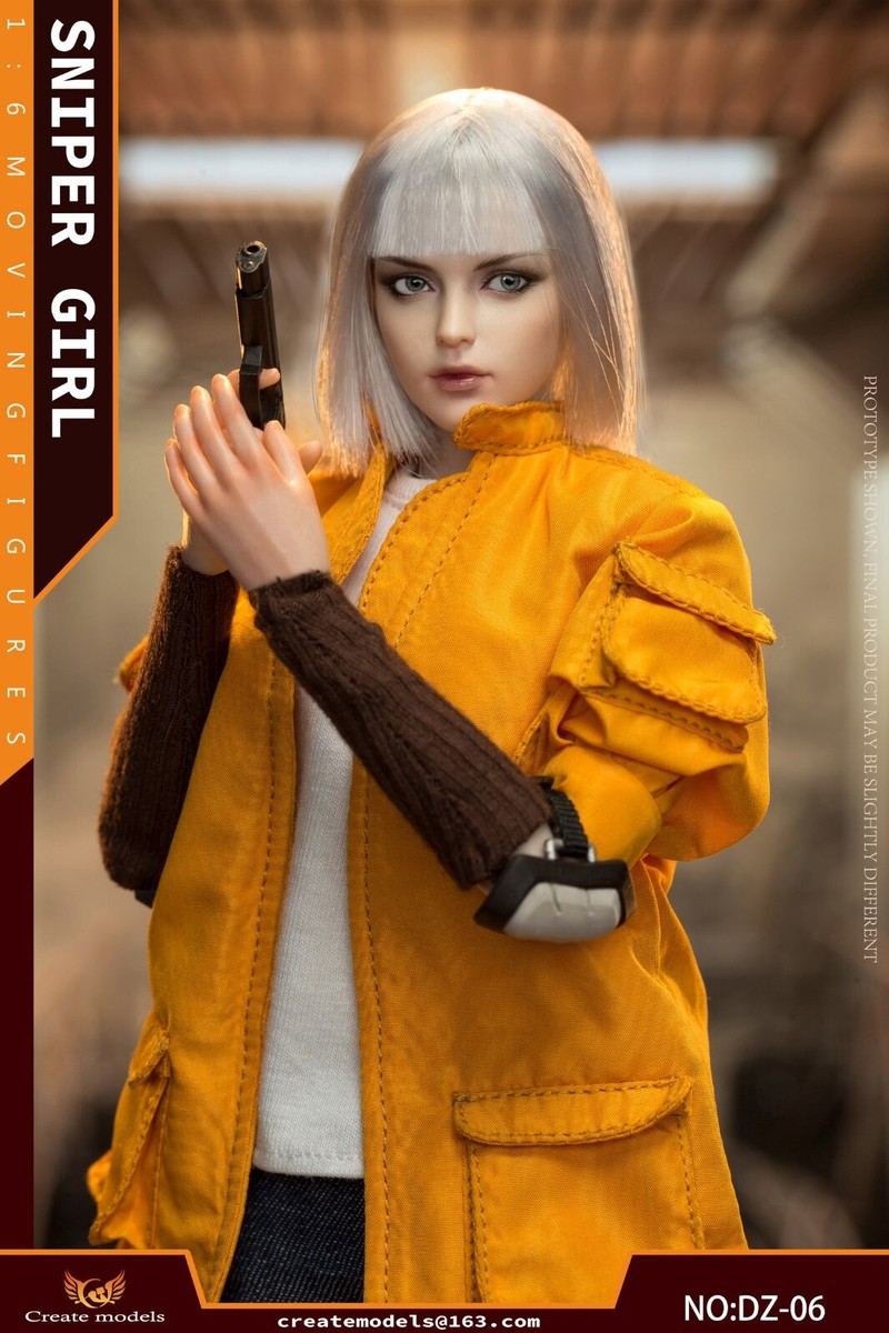 Createmodels DZ-06 1/6 Sniper Girl Lan 12