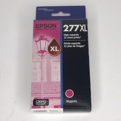 EPSON 277XL Magenta High Capacity Ink - T277XL320 - Exp. 02/22