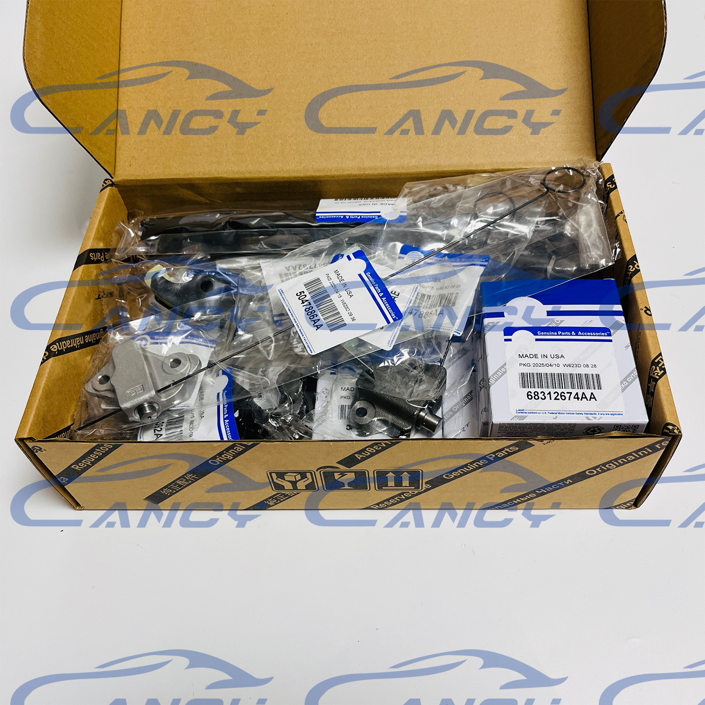 17PCS OEM Timing Chain Kit for 11-22 Jeep Cherokee Dodge Charger Ram 1500 3.6L