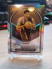 2023 Prizm Draft Picks Scoot Henderson Silver Brilliance Insert RC