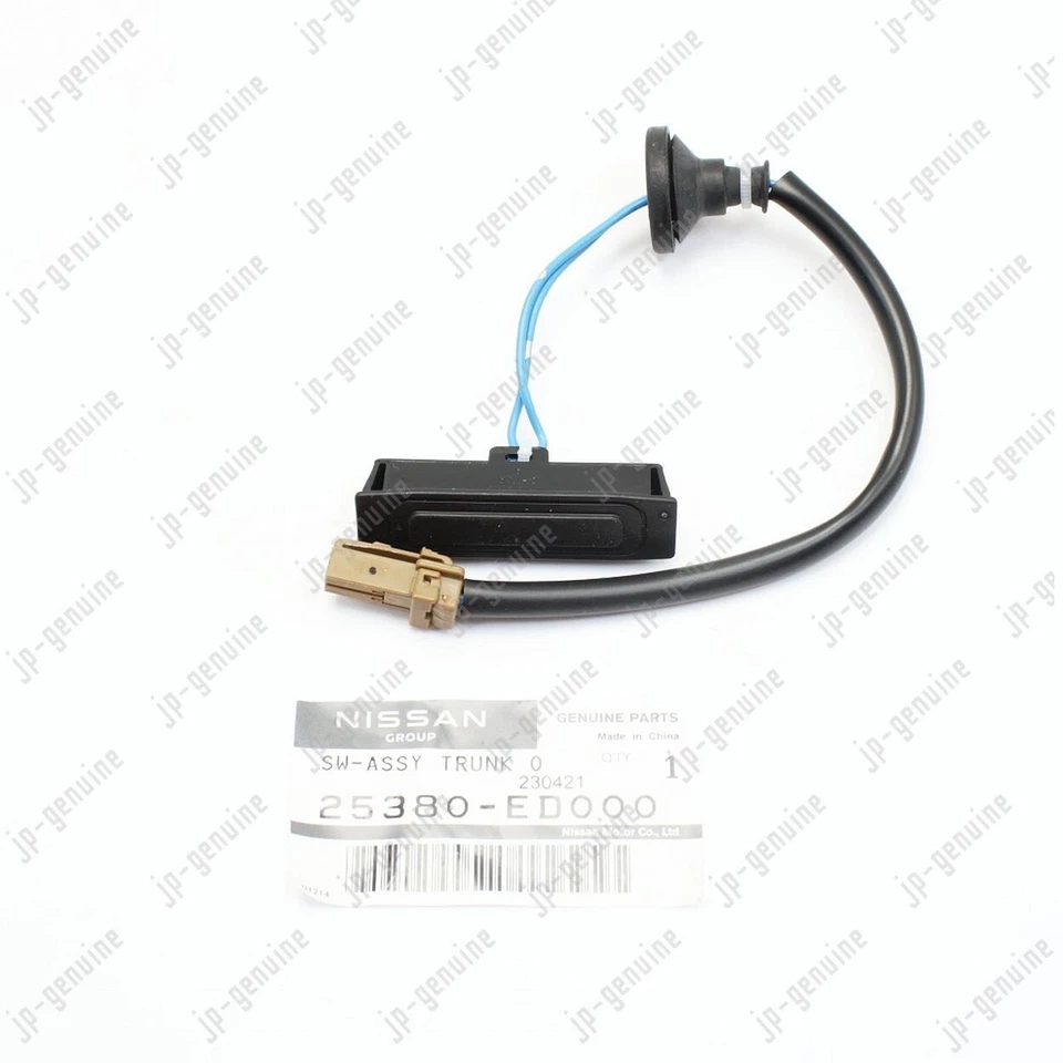 Conjunto de interruptor abridor de tapa de maletero original Nissan Altima / Murano INFINITI Q70 Foto 4 de 4