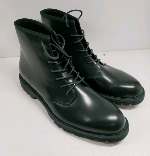 Fenton Box Leather Combat Boot Size 