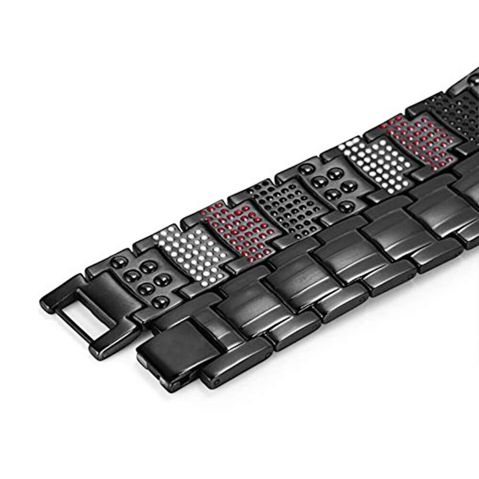 Magnetic Bracelet men women 591 Elements Arthritis Pain Relief Energy Stress RX - Image 4 of 4