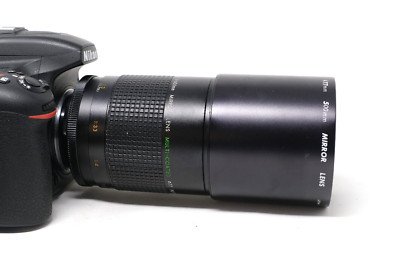 ClearView 500mm f/8 Mirror Lens For Nikon DSLR/SLR. NEW PRICE!