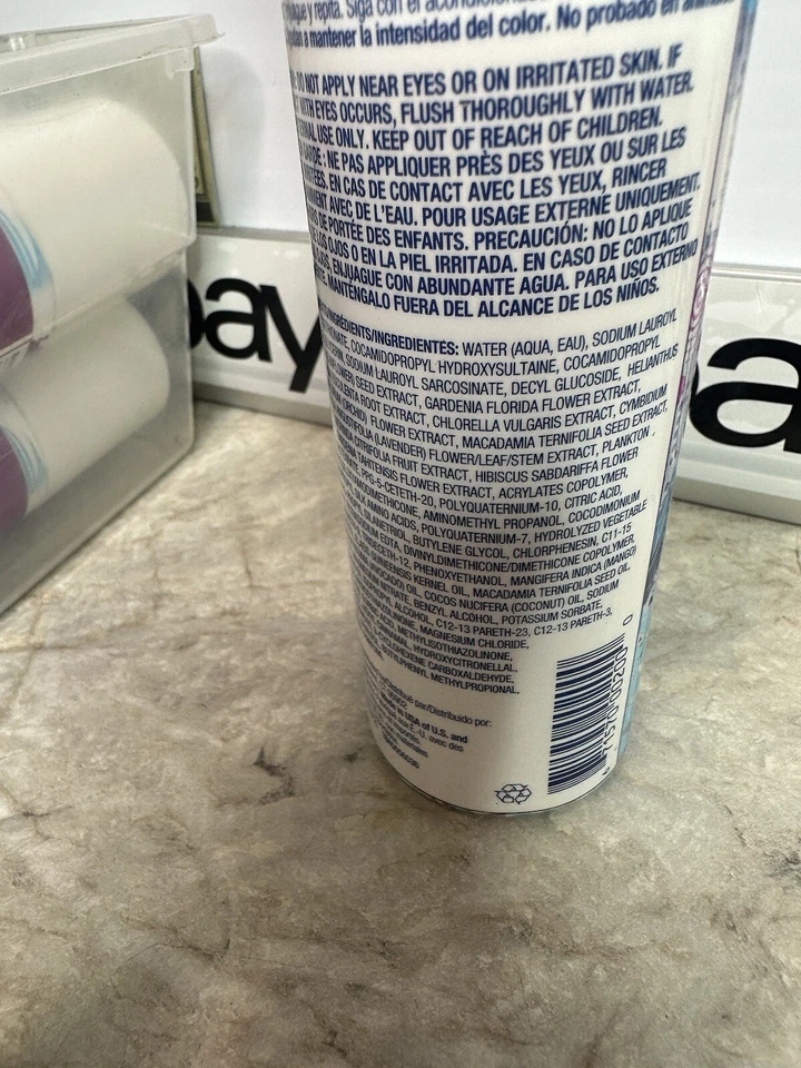 Champú de seda Aquage Biomega 10 OZ para curso de cabello rizado o control de frizz UV Prot Foto 3 de 4