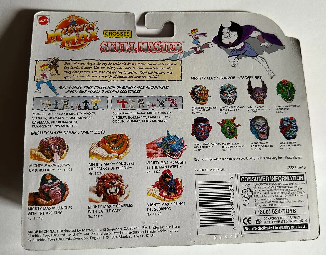 マイティマックス ヒーローズ&amp;ヴィランズコレクション 1 Mighty Max マイティマックス ヒーローズ&ヴィランズコレクション 1 Mighty