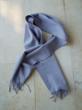 * Cooler grauer Fleece Schal - Teens *