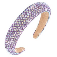 Rhinestone Headband for Women, Sparkly Fancy Headbands for Women Girls Wide