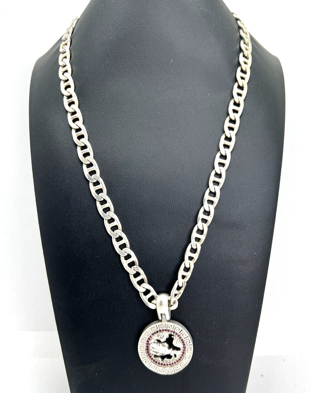 Heavy Solid Sterling Silver 925 Aquarius Zodiac R… - image 10