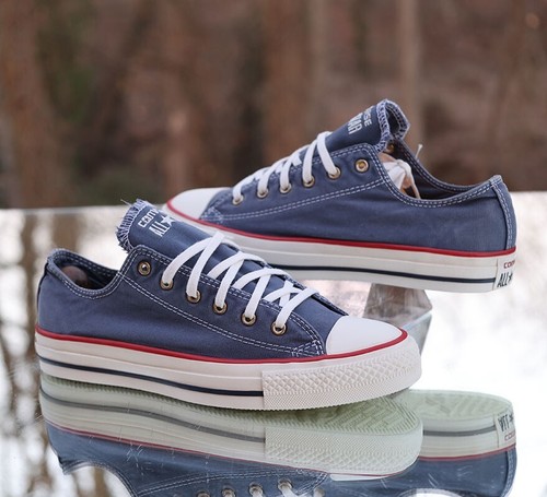 Converse Chuck Taylor All Star Ox Denim Blue Women’s Size 7.5 Custom 139911C - Picture 7 of 13