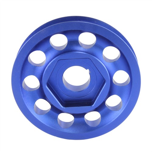Aluminum Crank Pulley Light Weight For Civic EK9 Integra DC2 Type R CTR Blue - Picture 2 of 9