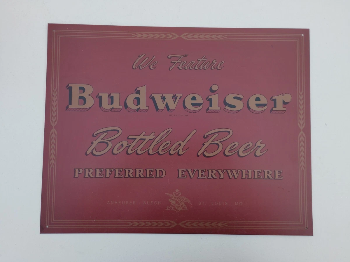 Preços baixos em Budweiser King of Beers Sign | eBay
