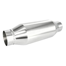 2.5 Inletoutlet Exhaust Resonator 13 Length Muffler Stainless Steel Universal 2.5 Inletoutlet Exhaust Resonator 13 Length Muffler Stainless Steel Universal