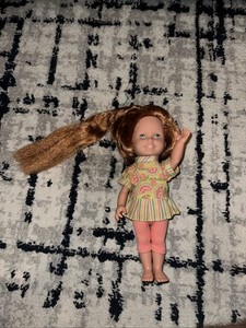 4 Poupées Dolly Surprise Playskool 1987 - Cheveux Extensibles 25 Cm, Occasion