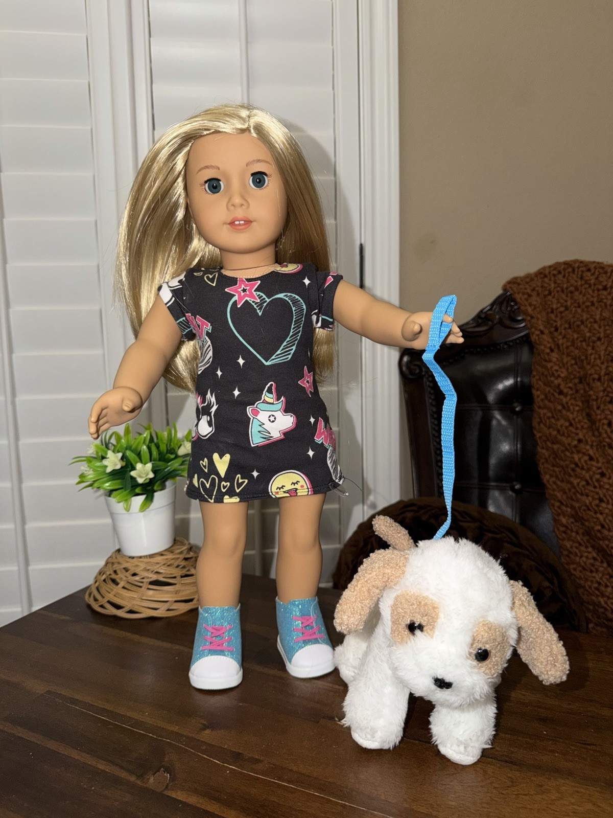 American Girl Doll Truly Me #100 Blonde Blue Eyes And Blonde