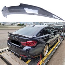 Real Carbon Fiber PSM Style Rear Trunk Spoiler   BMW 4 Series F36 Gran Coupe