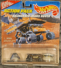 Hot Wheels Action Pack JPL Sojourner Mars Rover Mission NASA 1:64 1997 16145