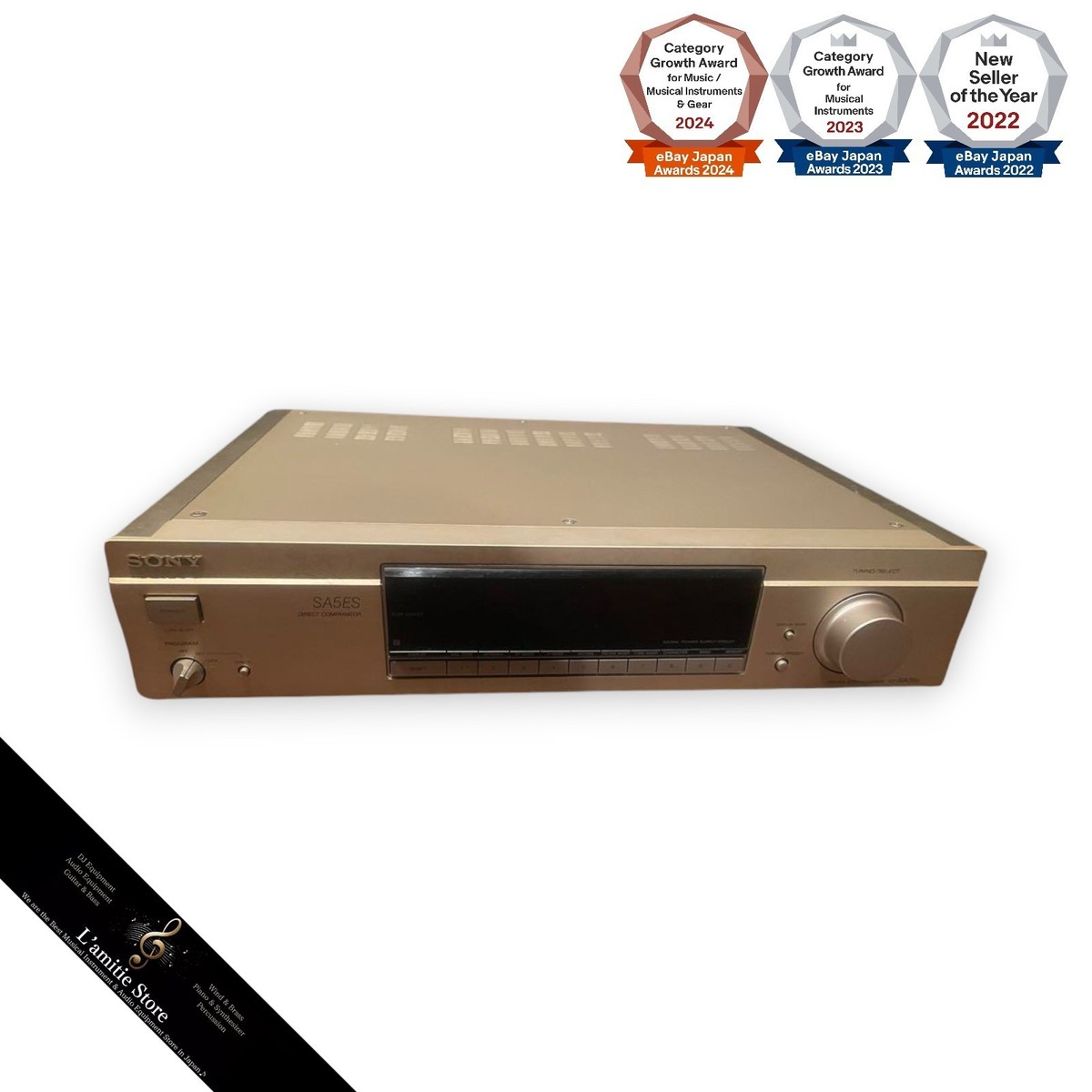 SONY ST-SA5ES FM/AM STEREO TUNER