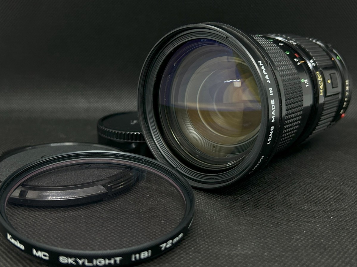 Canon New FD 35-105mm F/3.5 Macro レンズ Canon New FD 35-105mm f/3.5-4.5 | Vintage Lens Review & Specs