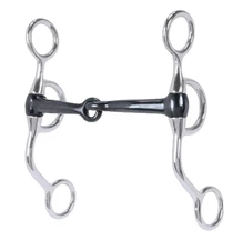 Western Tom Thumb Curb Bit – Stainless Steel Shank Horse Riding Training Tack