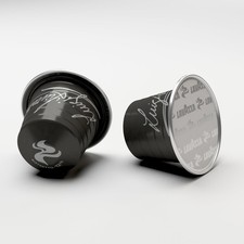 Nespresso Compatible Lavazza Ristretto 100 Coffee Capsules 0.35 per lighter