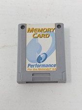 Performance Memory Card Nintendo 64 N64 Console P-302 White Label
