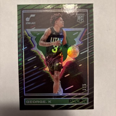 2023-24 Panini Recon Rookies Keyonte George #237 Holo Green 3/5 Jersey Number RC