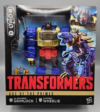 Transformers Age of the Primes G2 Universe Grimlock & Wheelie Leader New