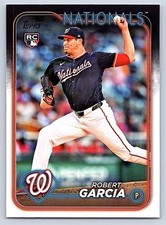 ROBERT GARCIA  NATIONALS  RC  2024 TOPPS UPDATE #US137