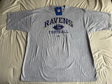 Vintage Y2K Baltimore Ravens Reebok Training Camp Football Tee NWT 2XL