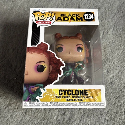 Funko Pop! DC Movies.  Black Adam.  Cyclone Vinyl Figure - No: 1234 - New
